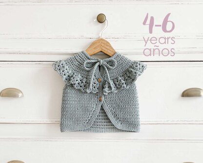 4-6 years– ANGIE Crochet Top