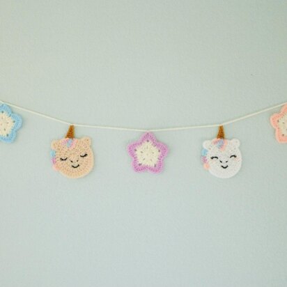 Unicorn Bunting/Coaster