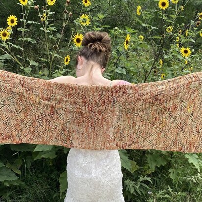 Euthymia Stole - knitting pattern