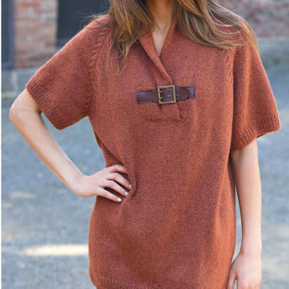 Short Sleeve Sweater in Katia Cashmere Blend