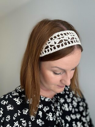 Rose Lace Headband