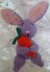 Hoppy Holiday Bunny Ornament