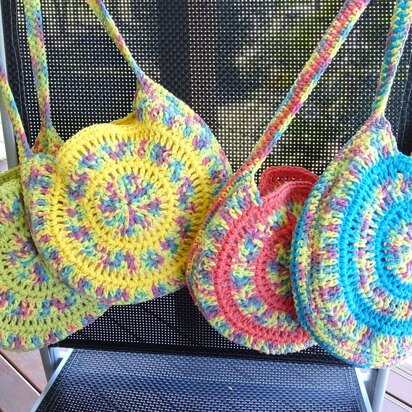 Girls Crochet Bag Purse