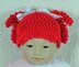 Raggedy Red Baby Hat