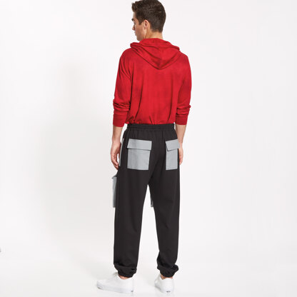 New Look Men's and Misses' Cargo Pants 6745 - Paper Pattern, Size XS-S-M-L-XL