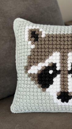 Racoon Pillow Cushion