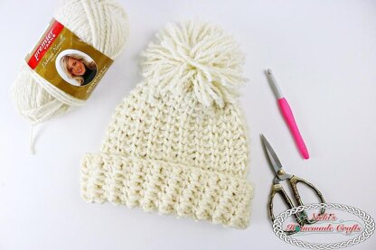 Chunky Knit-Like Hat