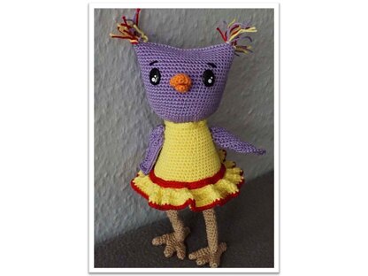 Crochet Pattern for the Owl Euli!