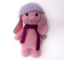 Mr Winter Bunny Rabbit Amigurumi Soft Toy