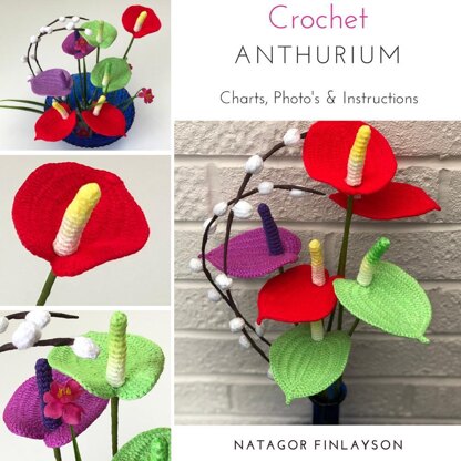 Crochet Anthurium Pattern