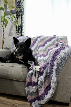 Lilac Blossom Blanket