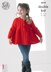 Girls Lace Cardigan and Sweater in King Cole Big Value Baby DK - 4218 - Downloadable PDF