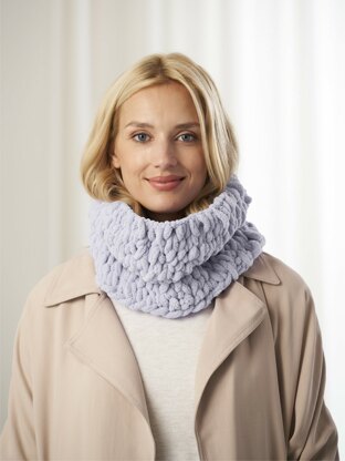 Cambria Cowl in Lion Brand Off The Hook - l80368a - Downloadable PDF