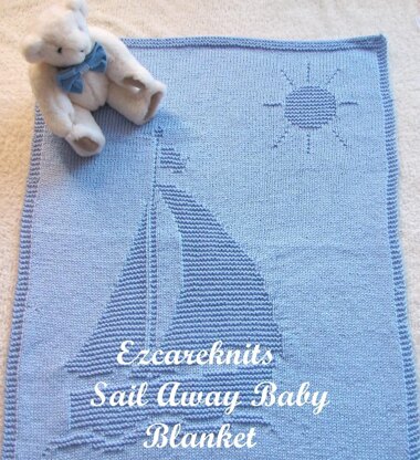 Sail Away Baby Blanket