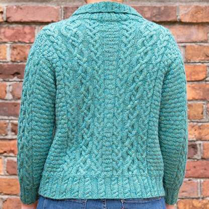 Cabled Cardigan #173