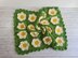 White Waterlily Baby Blanket Afghan