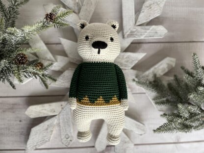 Nanook the Polar Bear Amigurumi