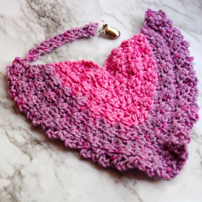 Sweet Pea Dribble Bib