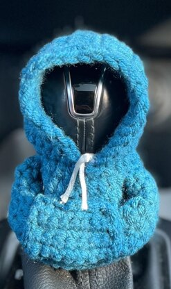 Knitted Fluffy Drawstring Pants Blue