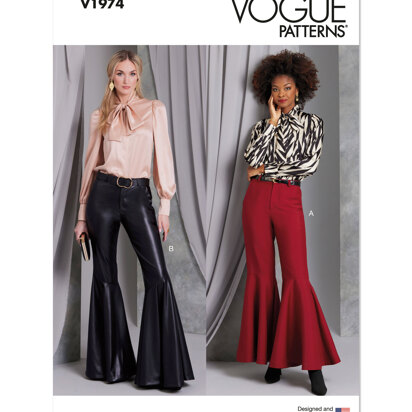 Vogue Sewing Misses' Pants V1974 - Sewing Pattern