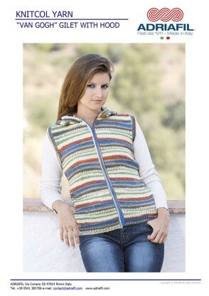 Van Gogh Sweater in Adriafil Knitcol - Downloadable PDF