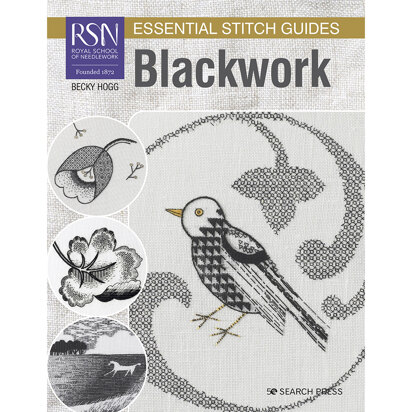 RSN Essential Stitch Guides: Blackwork by Becky Hogg