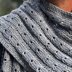 Eyelets in Cables Scarf