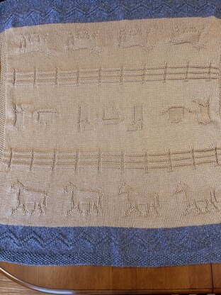 The Cowboy Way Baby Blanket