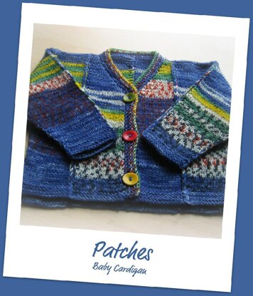 Patches Baby Sweater