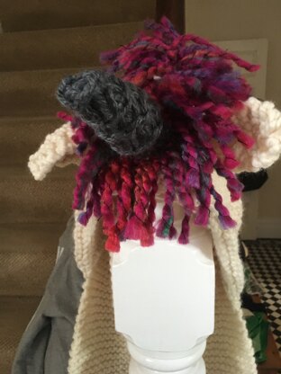 Unicorn scarf and hood