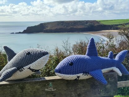 Shane the Shark - US Terminology Amigurumi