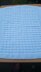 Blue Tile Moses Basket/Buggy/Baby Seat Blanket