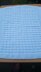 Blue Tile Moses Basket/Buggy/Baby Seat Blanket