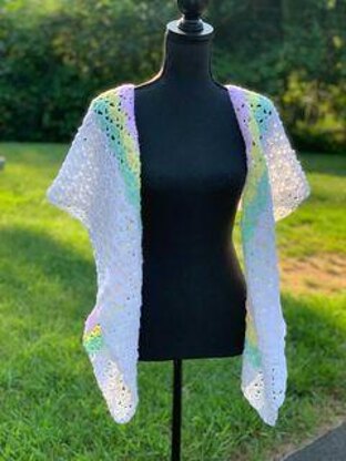 Spring into Summer, Fall into Winter Shawl