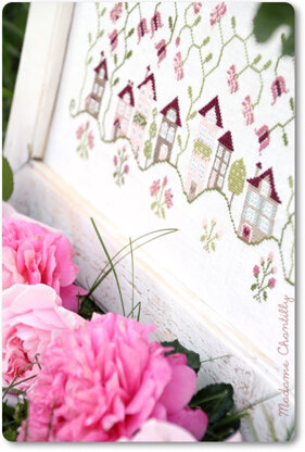 Madame Chantilly Roses Village Cross Stitch Chart - 2005222 -  Leaflet