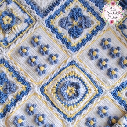 Forget Me Not Blanket