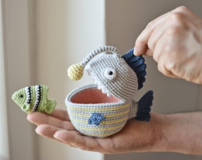 Anglerfish & Angelfish Crochet Pattern