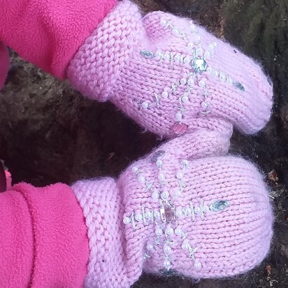 SNOWCRYSTAL Mittens