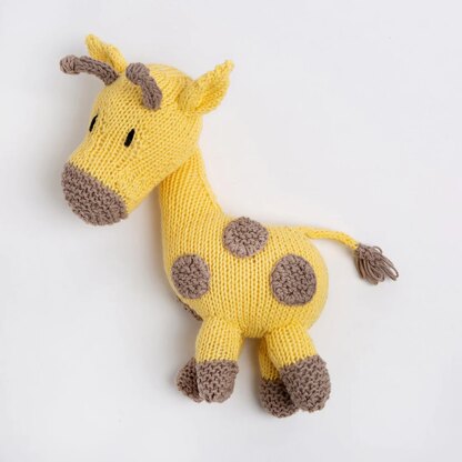 Lottie The Giraffe in Wool Couture Cotton Candy - Downloadable PDF