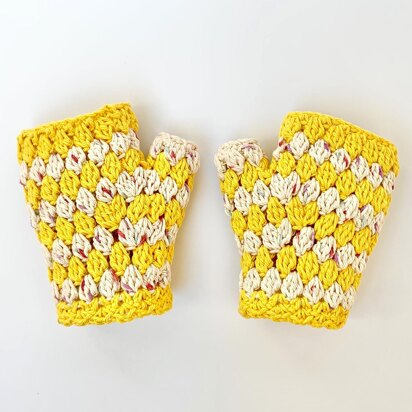 Fingerless Work Gloves