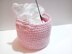 Pink mini basket