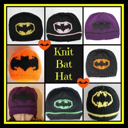 Knit Bat Hat