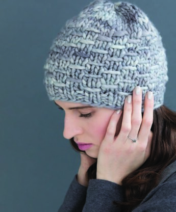 Barclay Hat in Malabrigo Rasta - Downloadable PDF