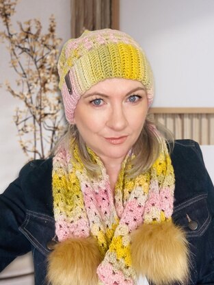 Granny Stitch Beanie