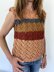 Sleeveless fall sweater