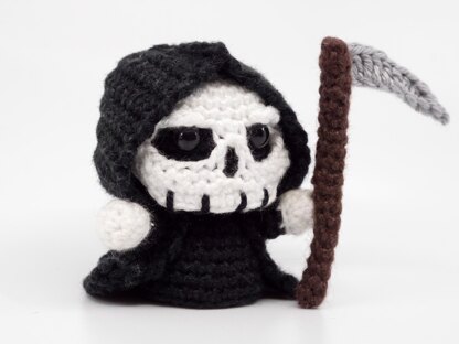 Mini Grim Reaper Crochet Pattern