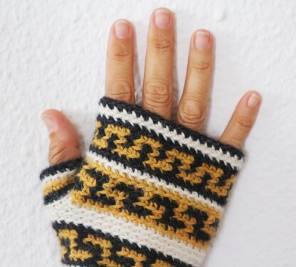 Puntas Fingerless Mitts