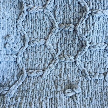 Hexagon Honeycomb Bee Blanket