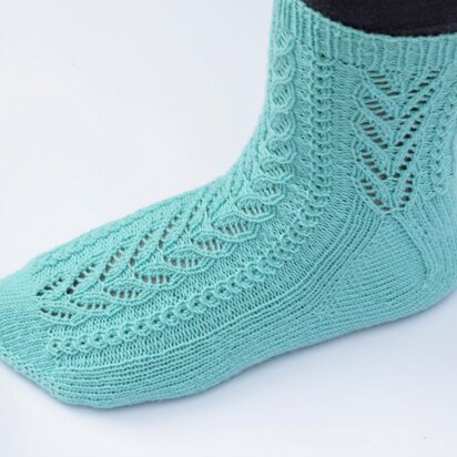 Good Cup of Coffee Socks - knitting pattern