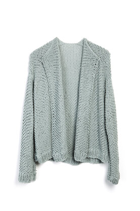 Jolie Mimi Cardigan in Wool and the Gang Shiny Happy Cotton